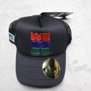 FIFA Hat Unisex OS Black Mesh T2 Foam Trucker We Are 26 World Cup‎ Football NEW
